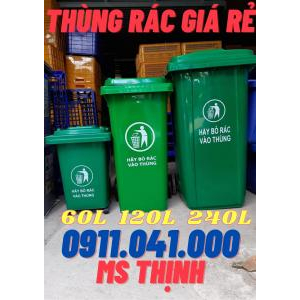 Thùng rác 40lit thích hợp phân loại rác